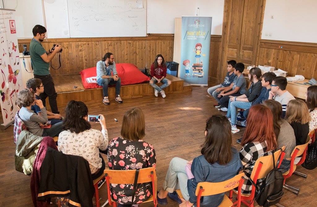 Atelierul de BookTubing ținut de Barna Nemethi